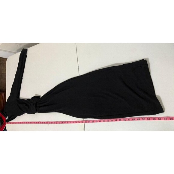 Old Navy Woman's Black Jumpsuit/Jumper Elegant  Faux Wrap Wide Leg Size Small - Picture 11 of 15